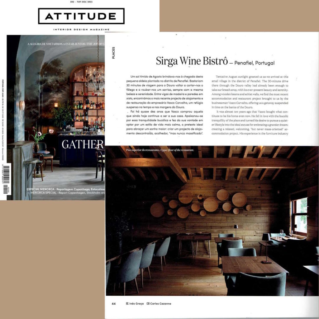 Revista ATTITUDE - Sirga Wine Bistrô